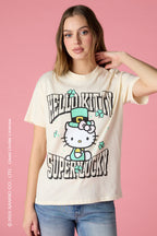T-shirt à imprimé de la Saint-Patrick Hello Kitty®