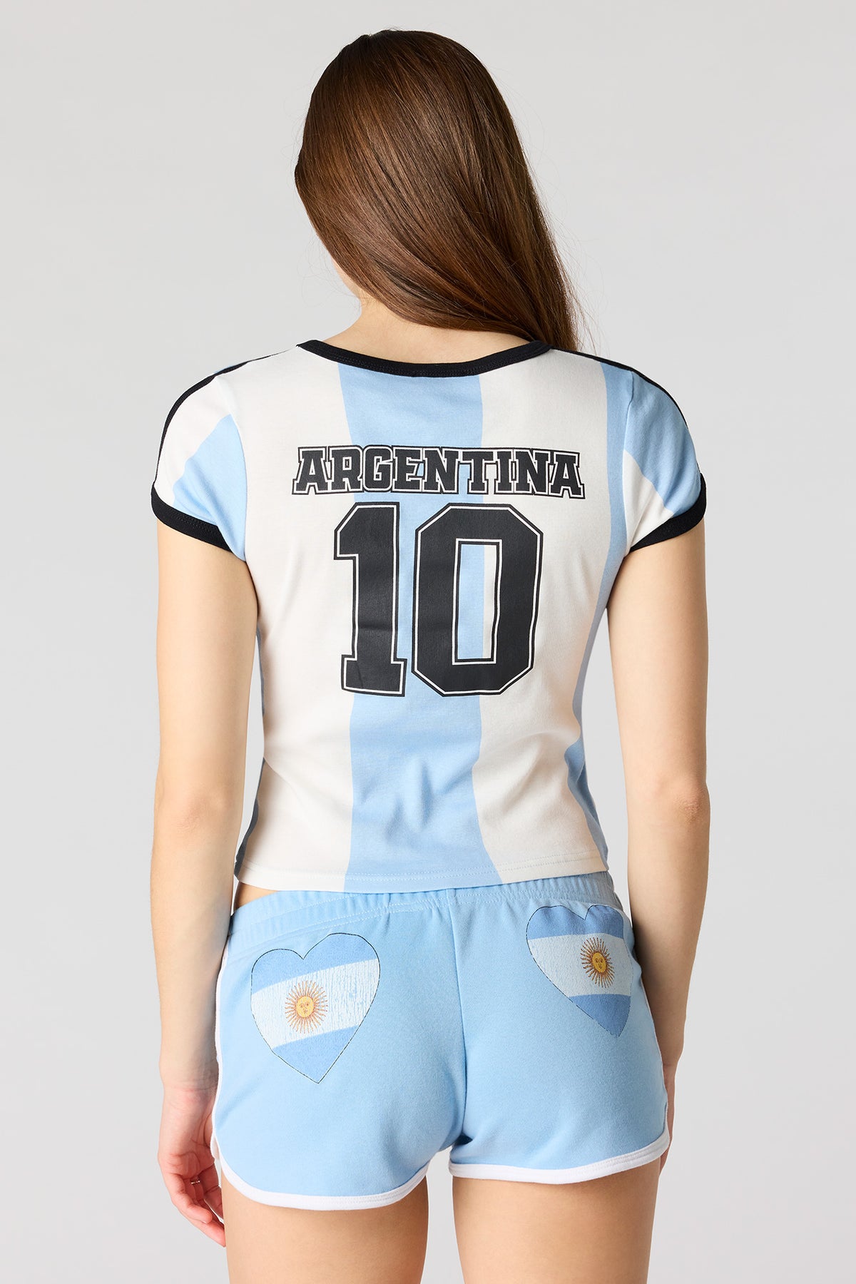Vue alternative 2. Jersey à imprimé Argentine