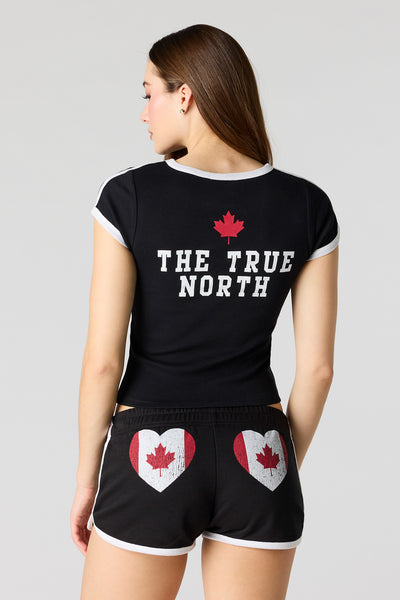 Canada Graphic Fleece Dolphin Short – Urban Planet