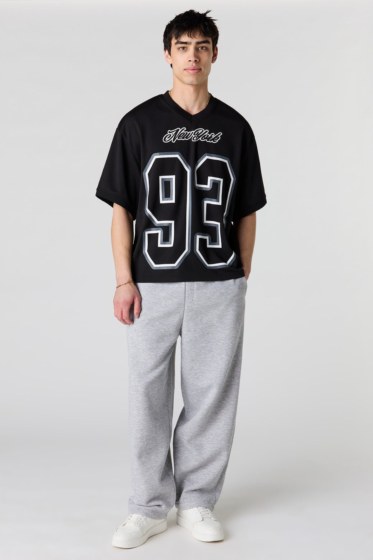 Vue alternative 3. Jersey en filet imprimé