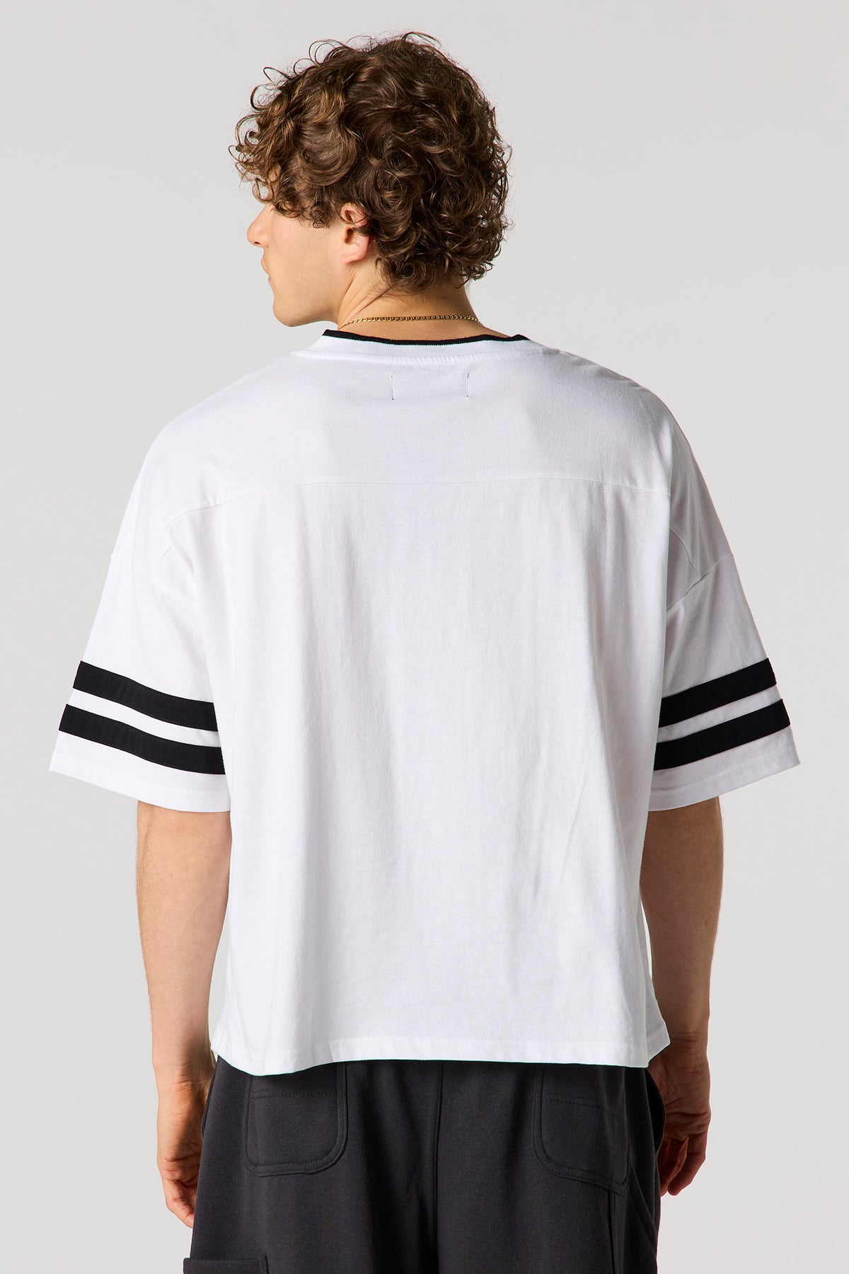 Alt View 8. Premium Heavyweight Cotton Graphic Jersey - Red