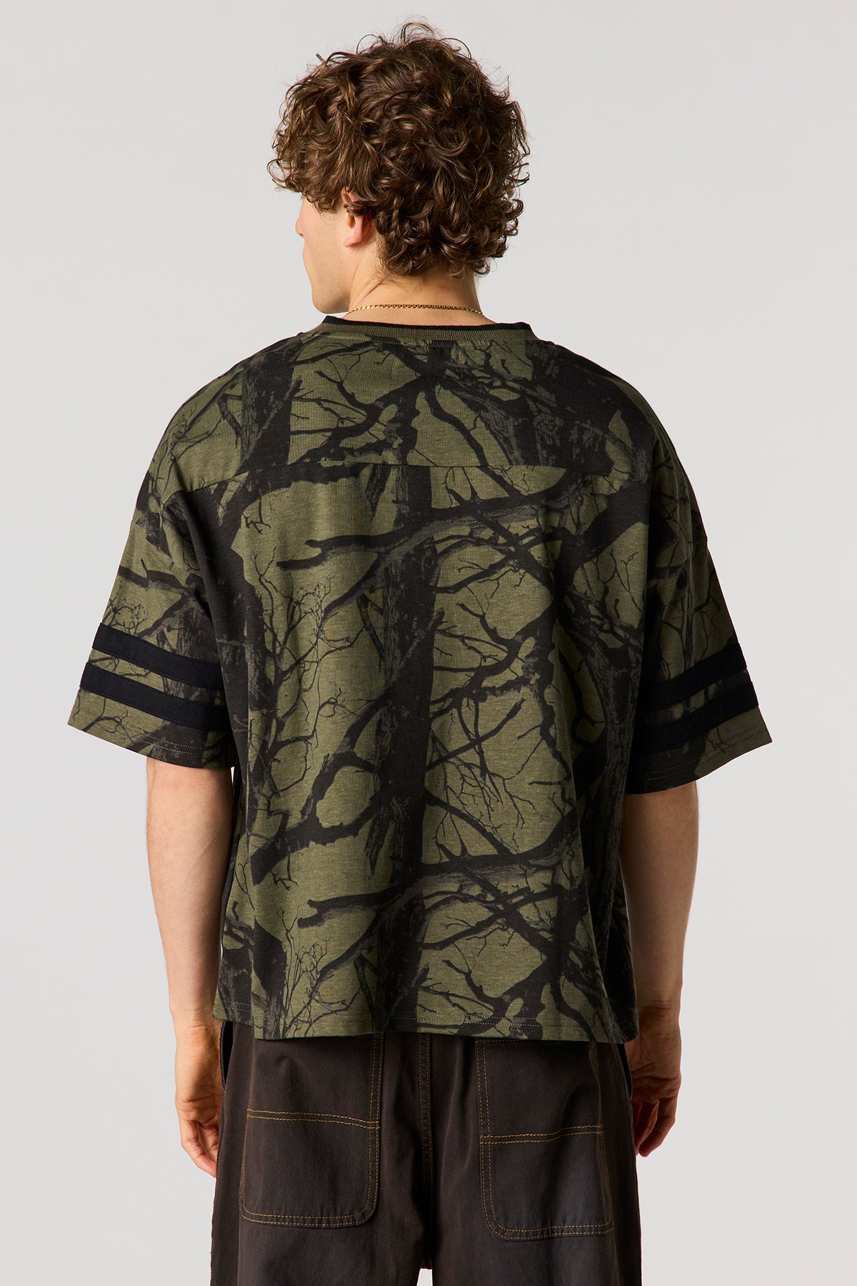 Alt View 14. Premium Heavyweight Cotton Graphic Jersey - Red