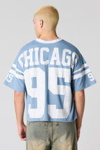 Premium Heavyweight Cotton Boxy Football T-Shirt