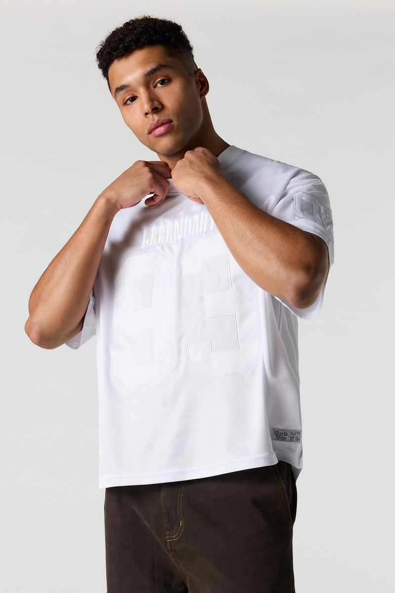 Embroidered Football Jersey