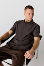 Textured Button-Up Top