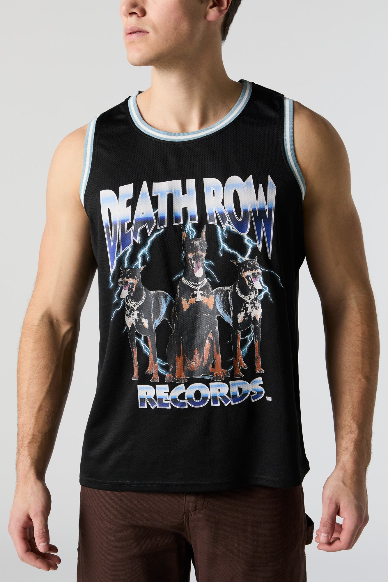 Death Row Records Graphic Basketball Jersey