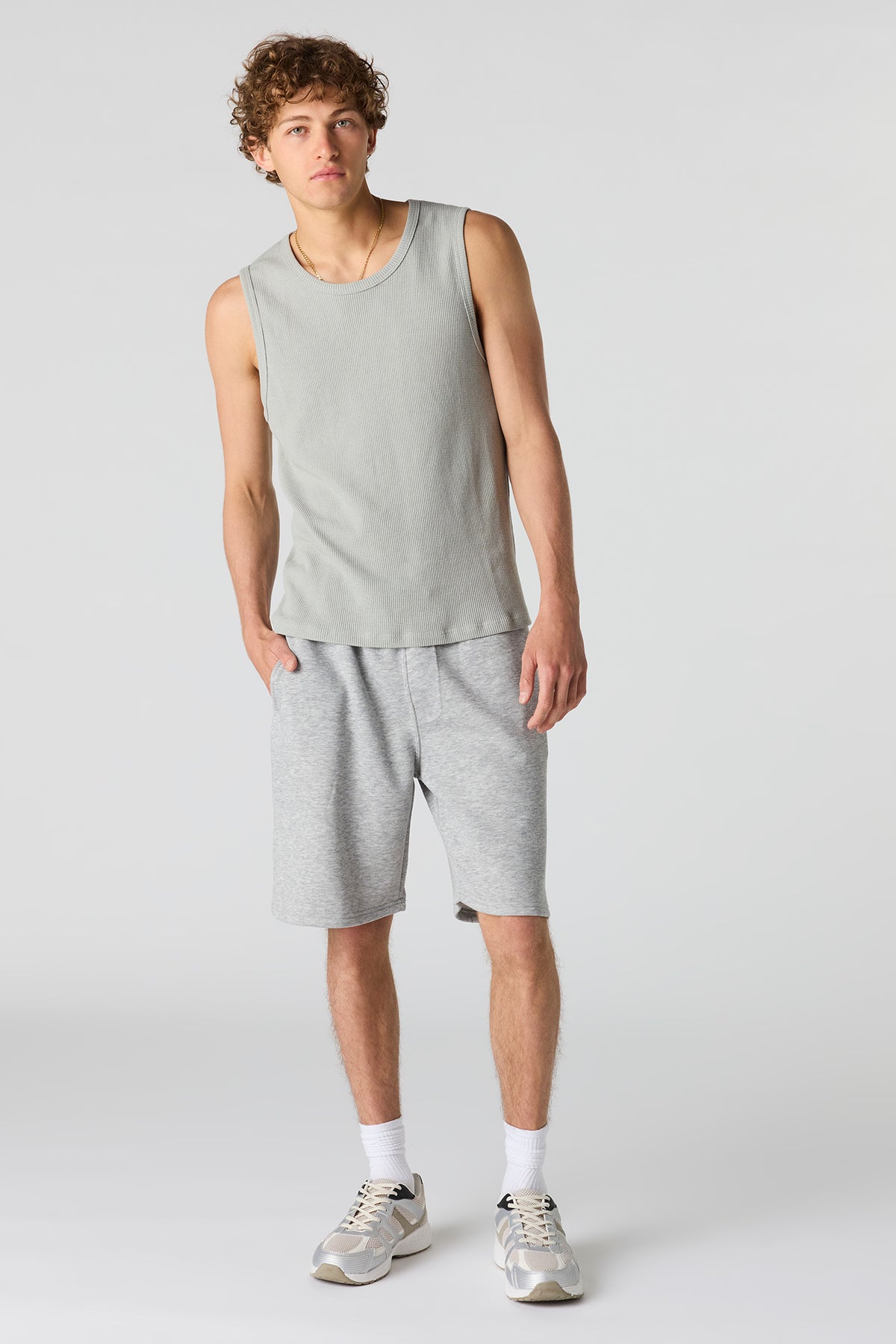 Alt View 3. Textured Tank - Jade