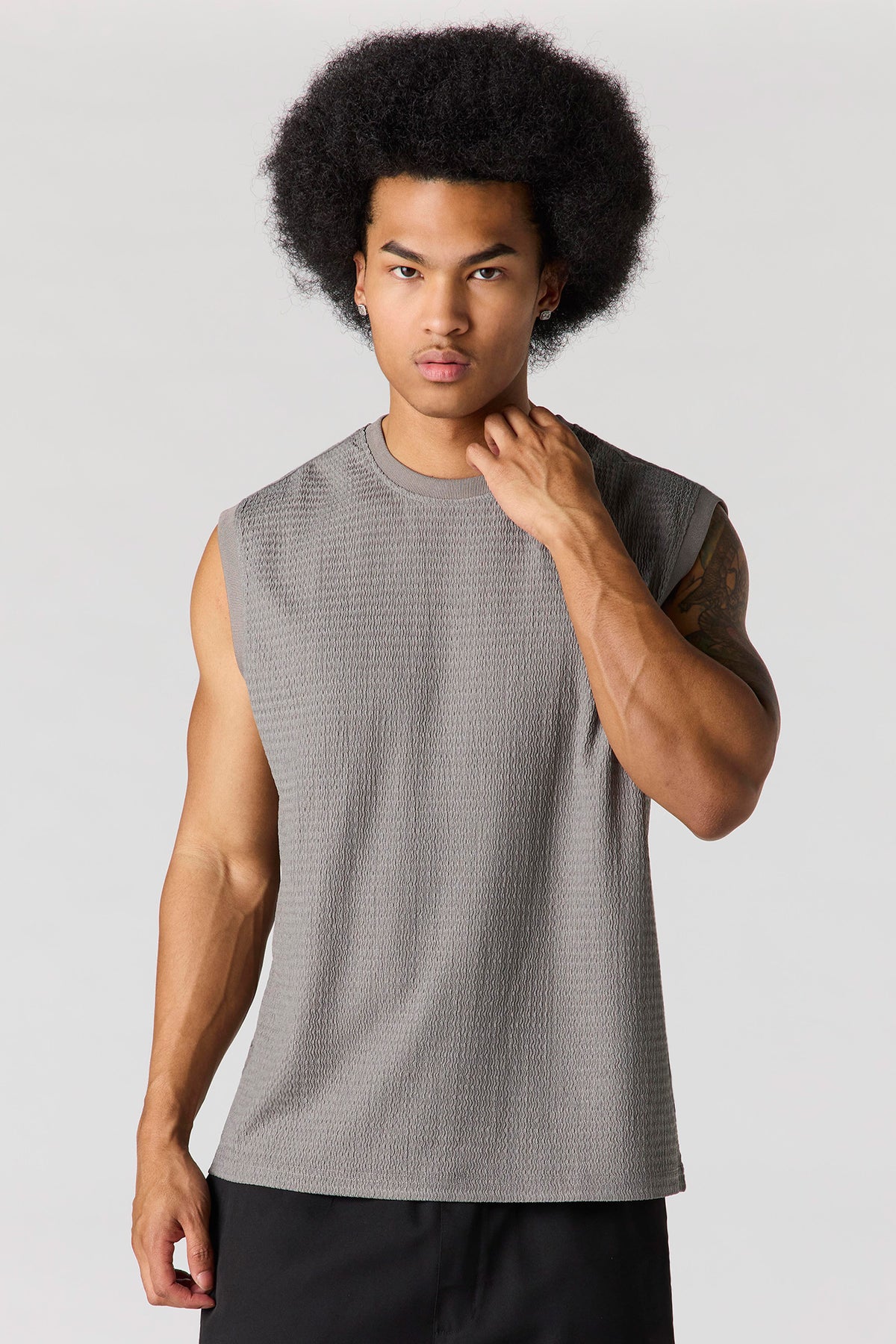 Débardeur sport texturé