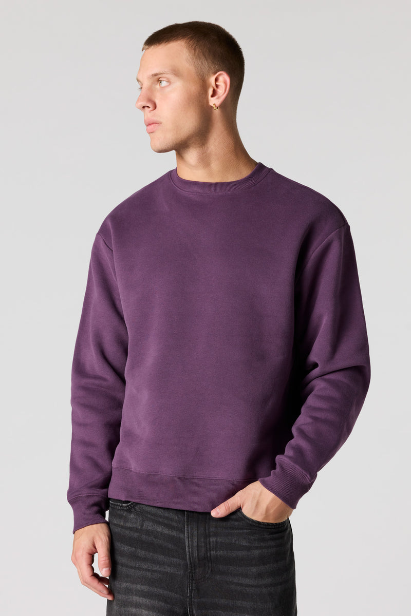 Chandail ras du cou en molleton