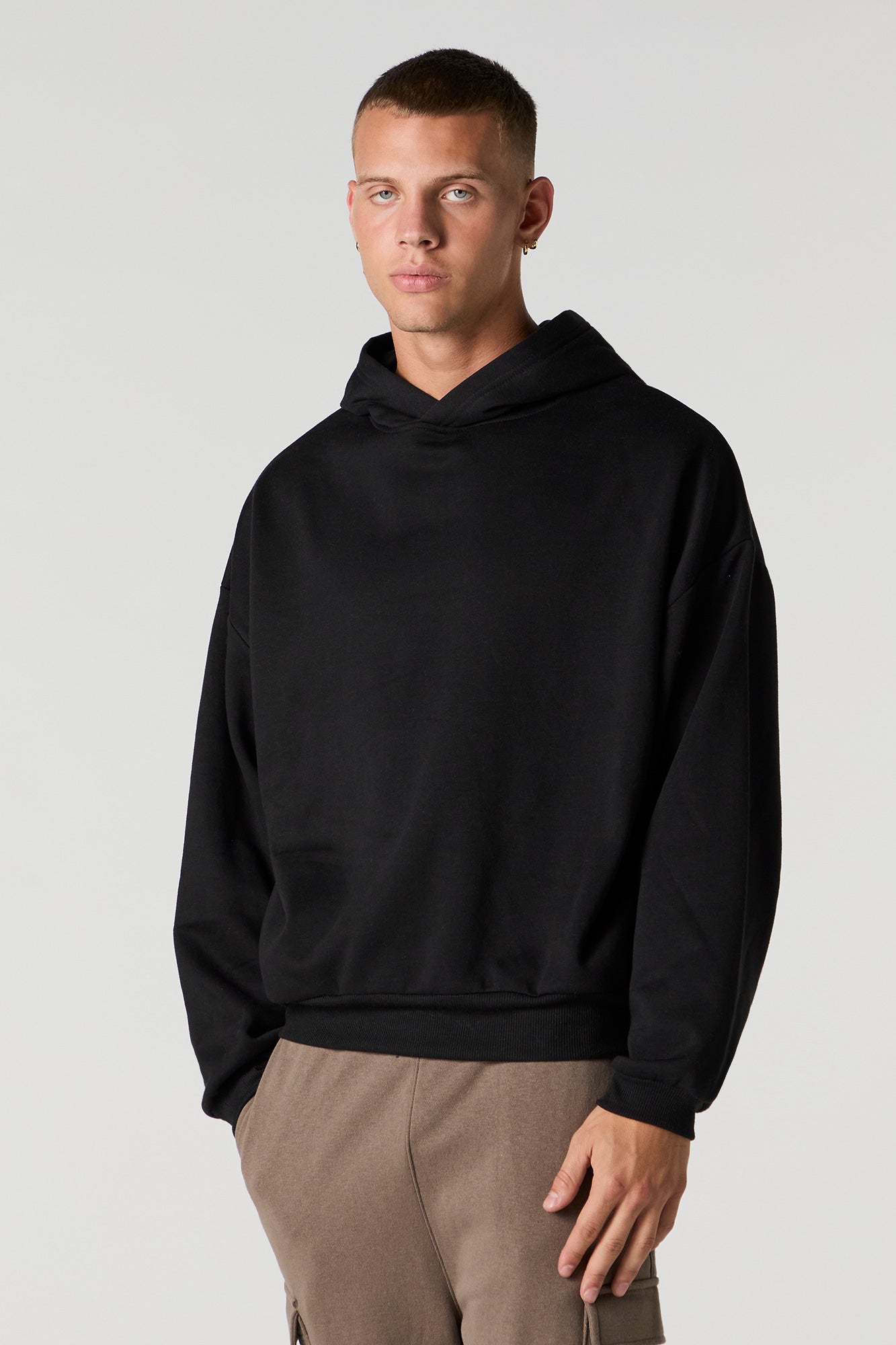 Boxy Fleece Hoodie