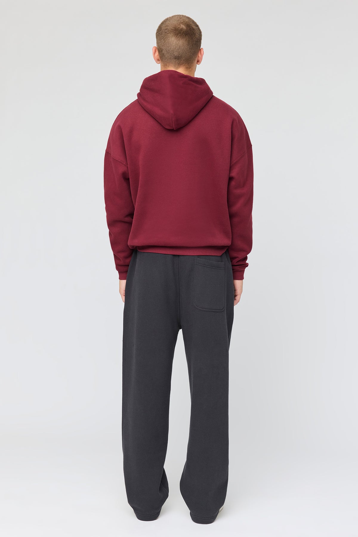 Vue alternative 3. Pantalon d'entraînement baggy en molleton lourd supérieur