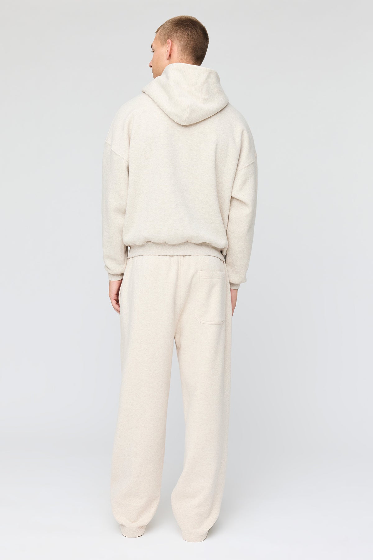 Vue alternative 3. Pantalon d'entraînement baggy en molleton lourd supérieur