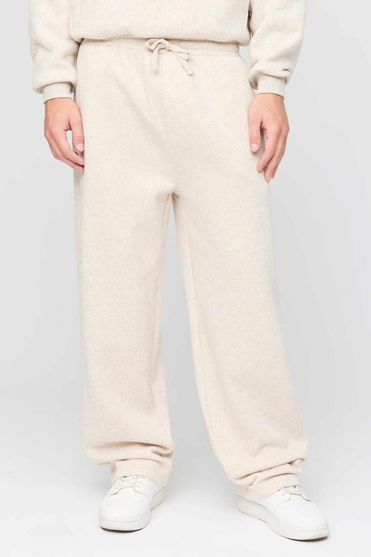 Pantalon d'entraînement baggy en molleton lourd supérieur