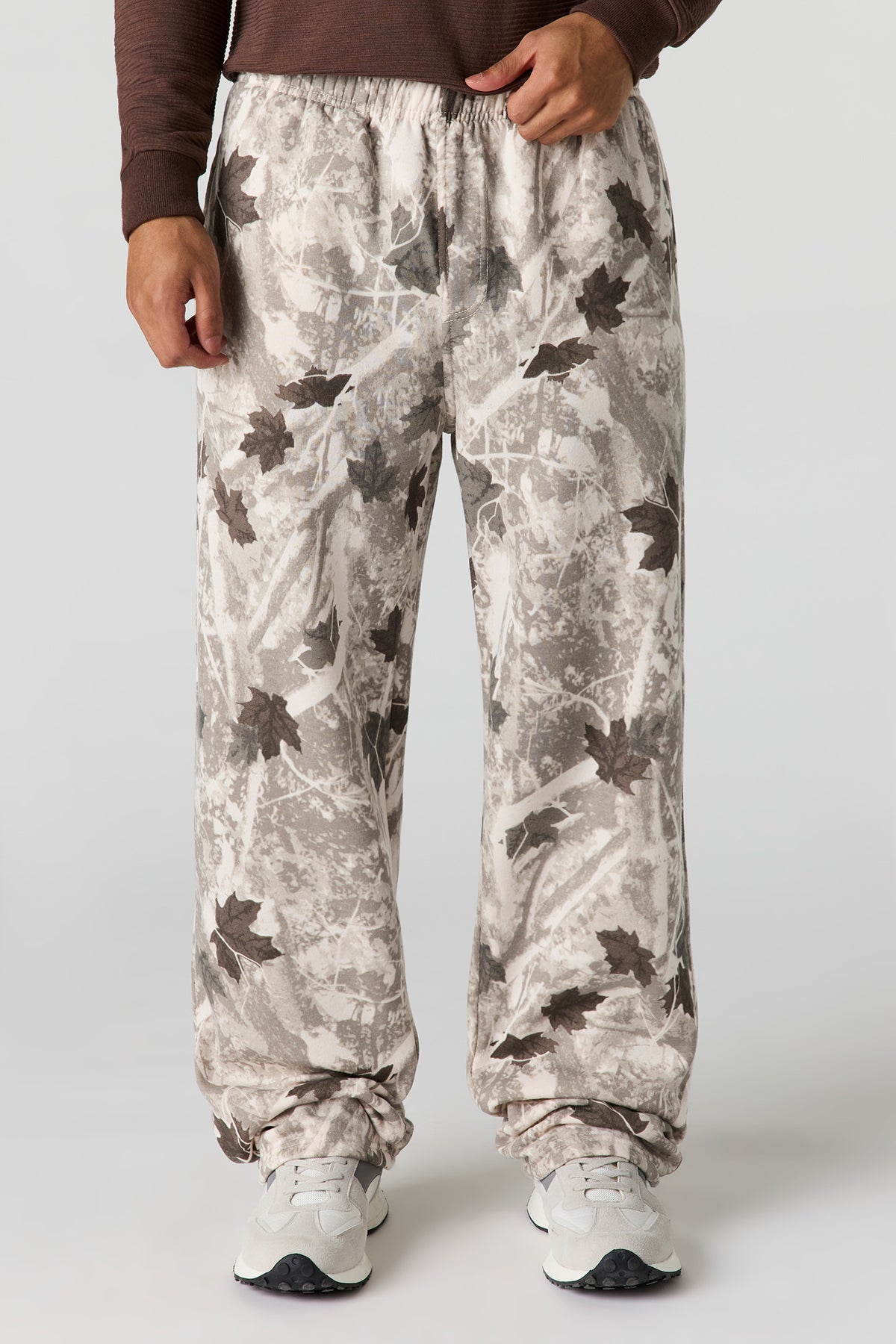 Baggy Fleece Sweatpant - Camouflage