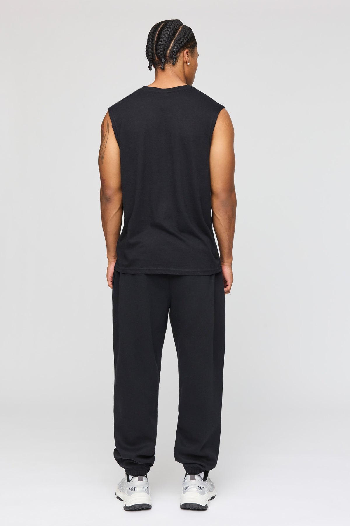 Vue alternative 3. Pantalon d'entraînement baggy en molleton lourd supérieur
