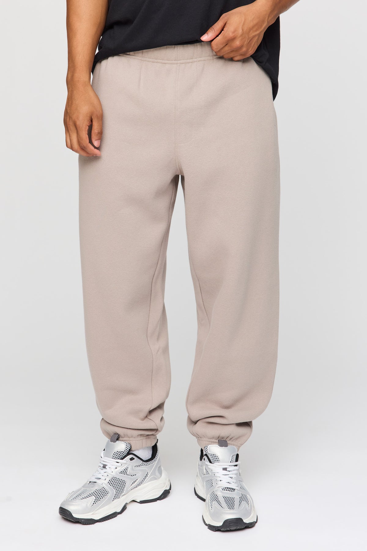 Pantalon d'entraînement baggy en molleton lourd supérieur