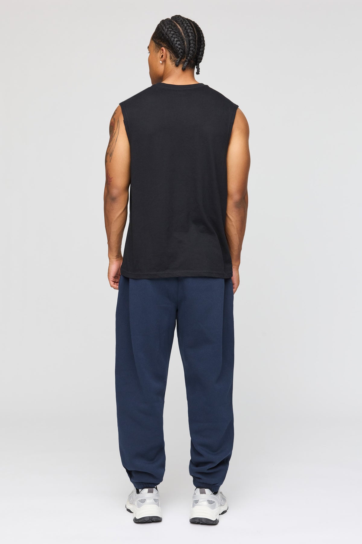 Vue alternative 3. Pantalon d'entraînement baggy en molleton lourd supérieur