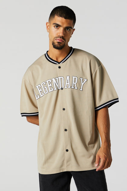Legendary Graphic Button-Up Jersey