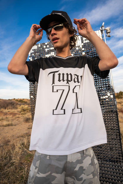 Tupac Graphic Football Jersey