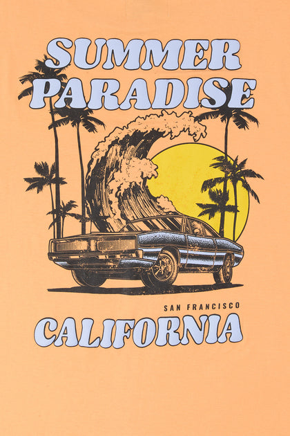 T-shirt à imprimé Summer Paradise