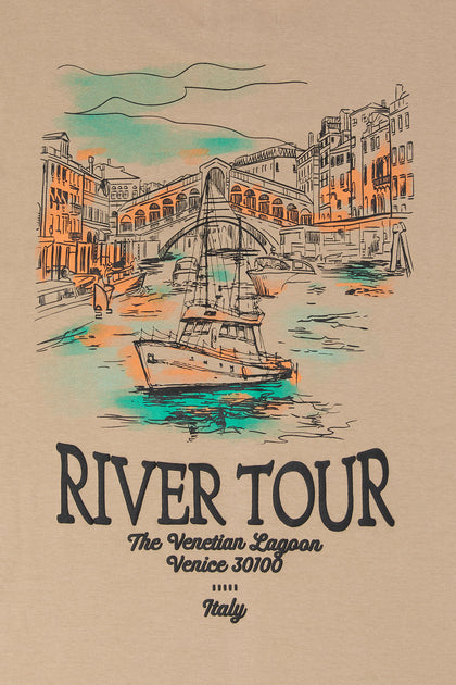 T-shirt à imprimé River Tour
