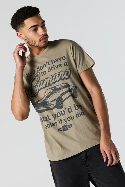 T-shirt à imprimé Camaro