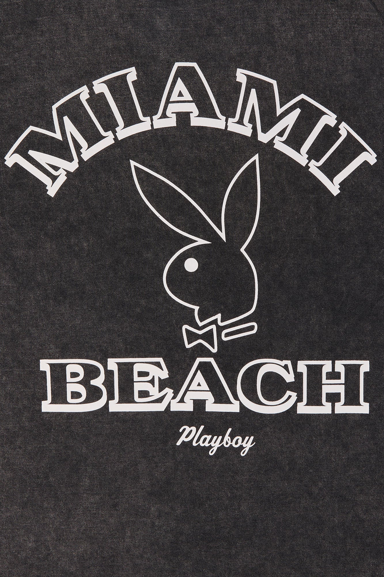Playboy Miami Beach Graphic Washed T-Shirt