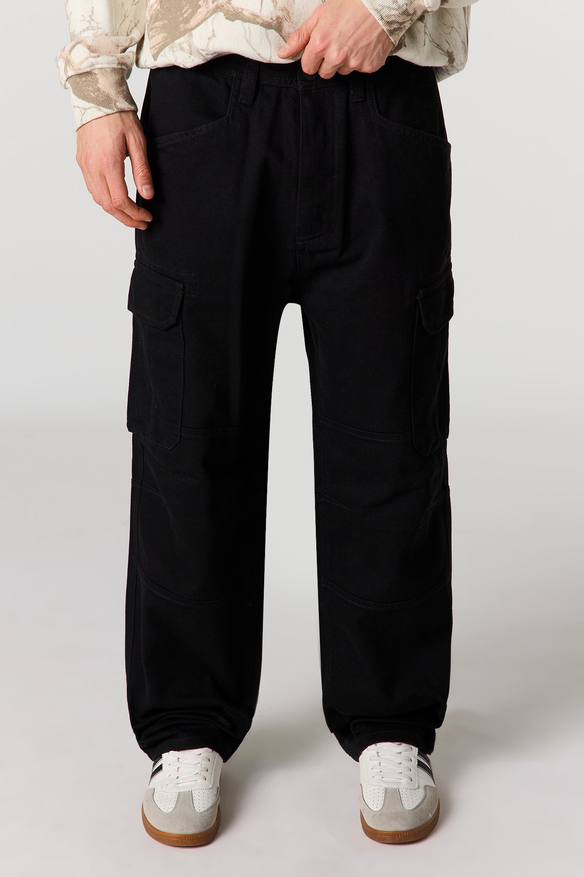Baggy Cargo Pant - Black