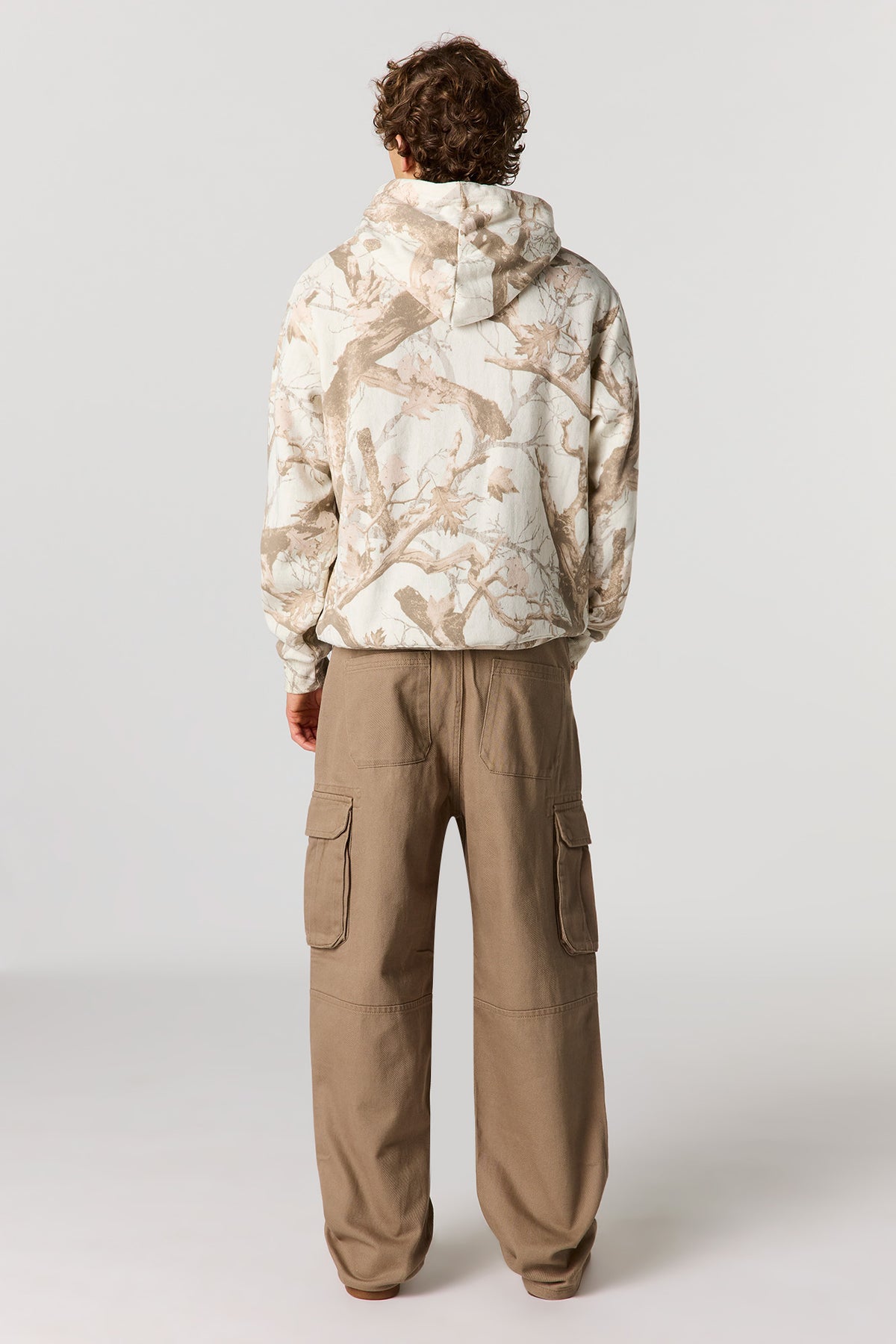 Alt View 3. Baggy Cargo Pant - Camel