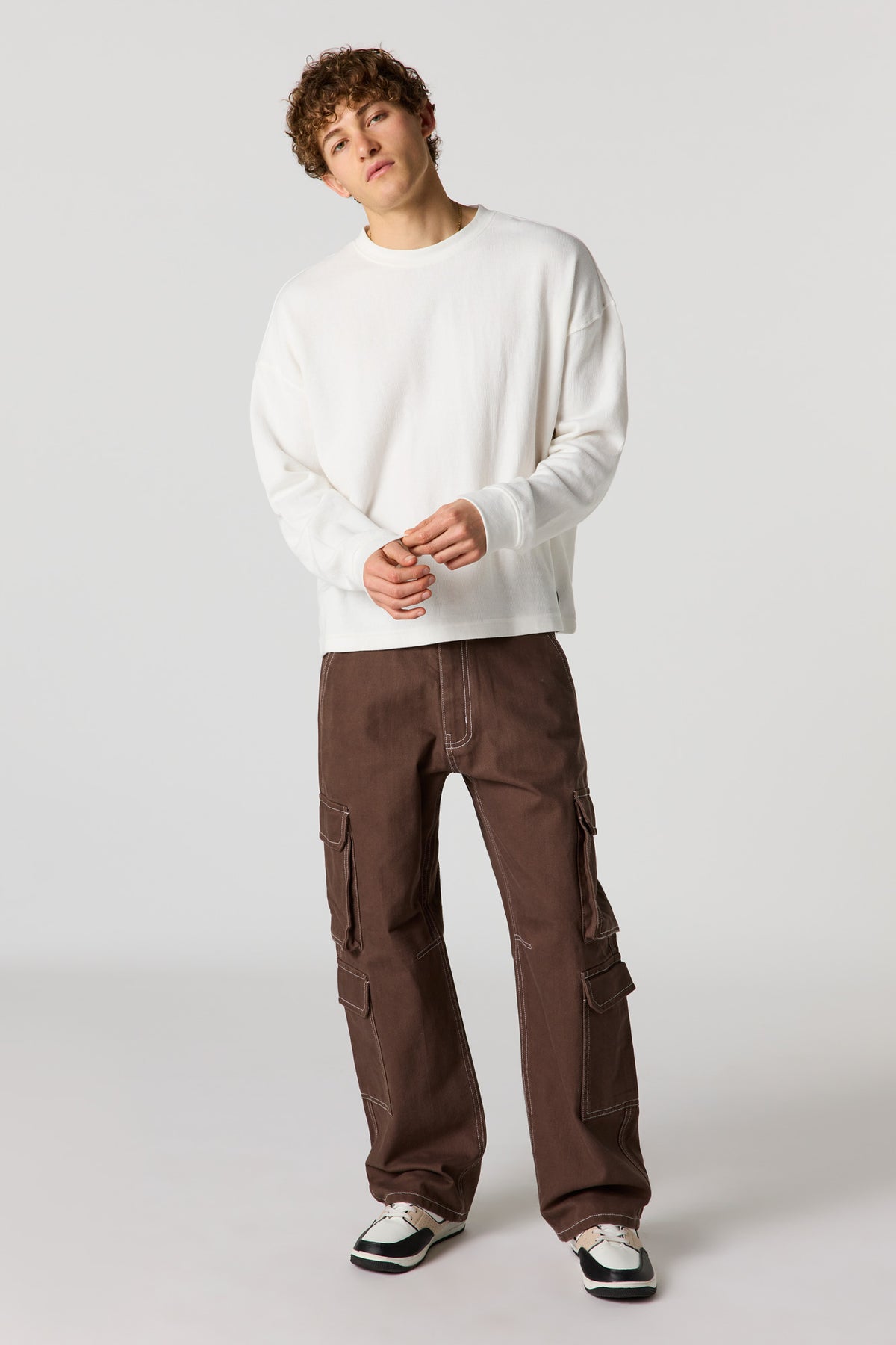 Vue alternative 2. Jean cargo baggy