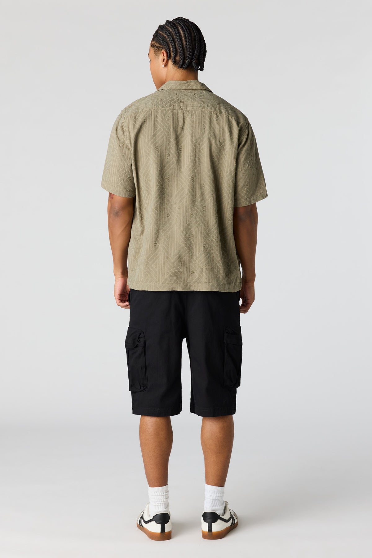 Alt View 3. Cargo Short - Black