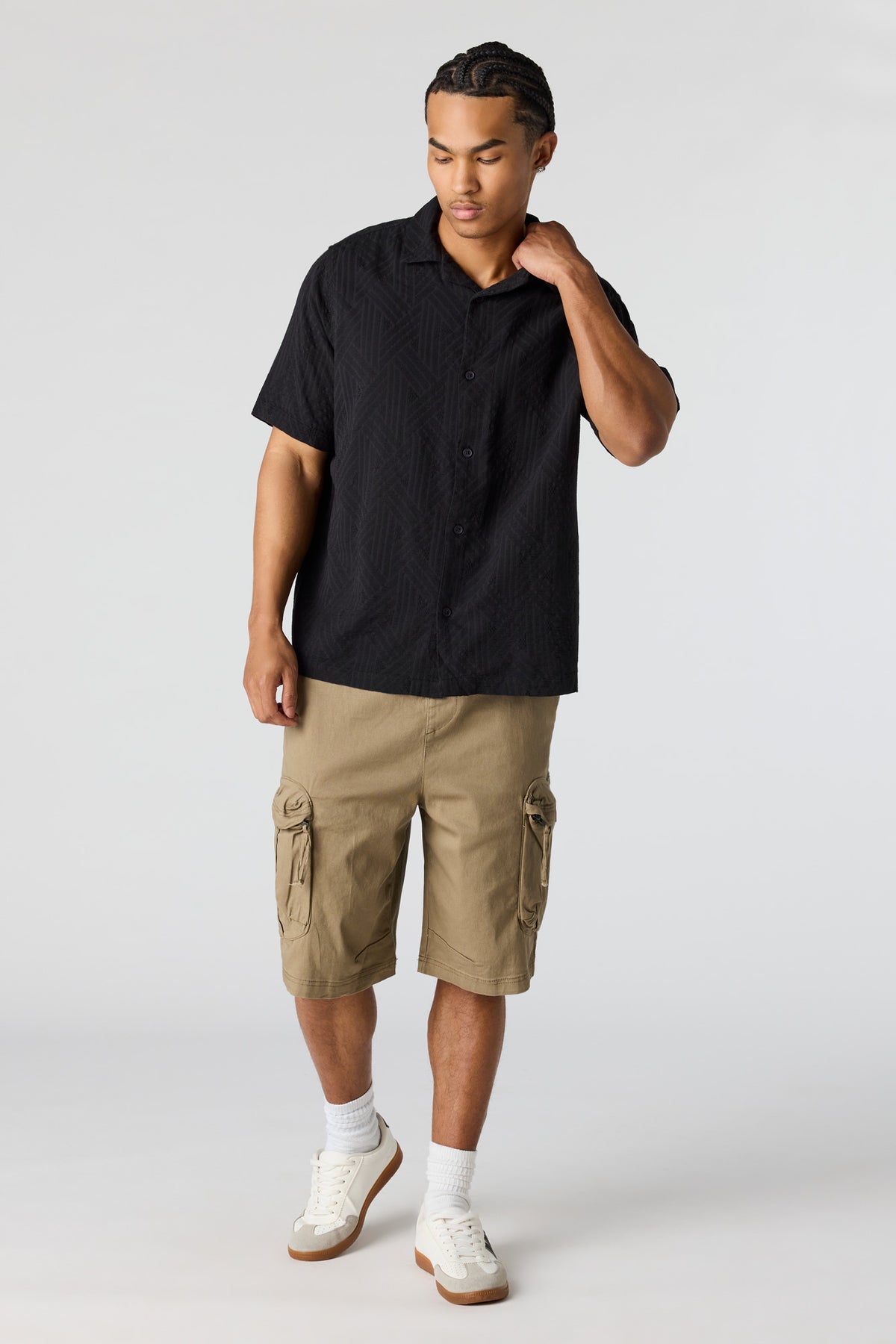 Alt View 2. Cargo Short - Sand