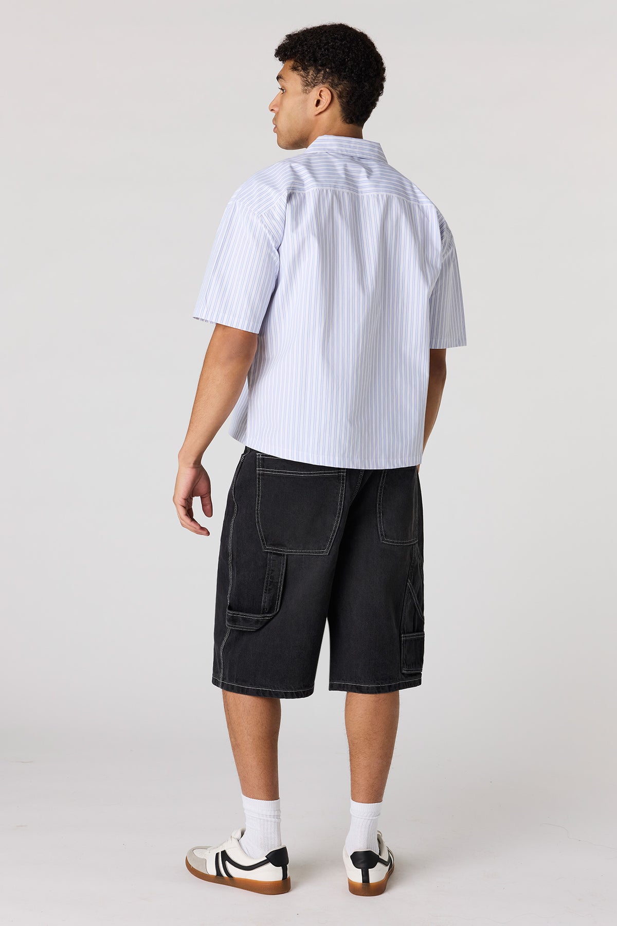 Alt View 3. Carpenter Jort 12.5" - Black