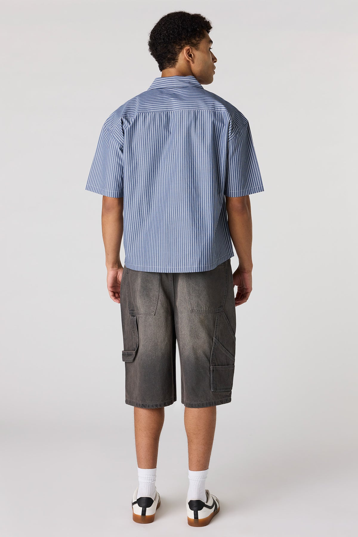 Alt View 3. Carpenter Jort 12.5" - Brown