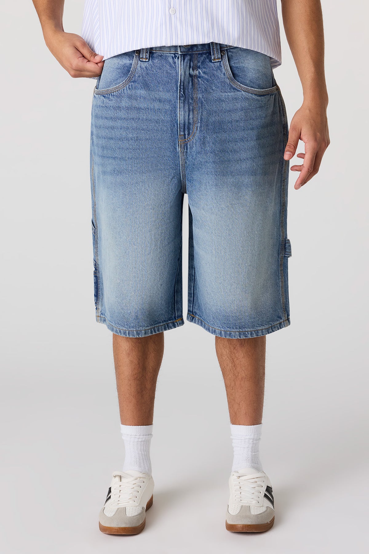 Alt View 2. Carpenter Jort 12.5" - Pacific Blue