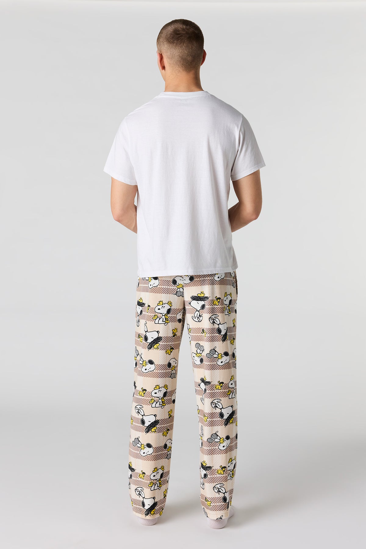 Vue alternative 3. Pantalon de pyjama en peluche à imprimé Cartoon