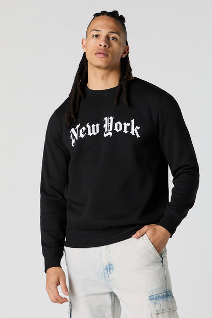 New York Graphic Fleece Sweatshirt