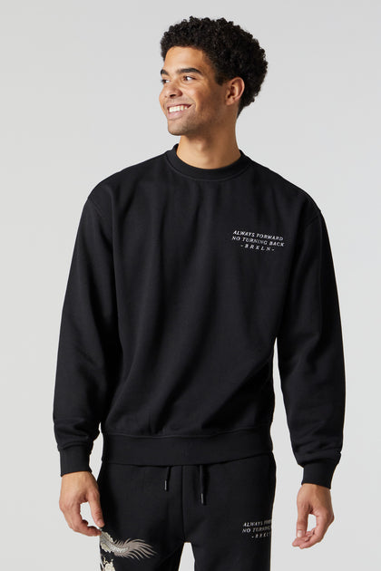 Always Forward Graphic Fleece Sweatshirt