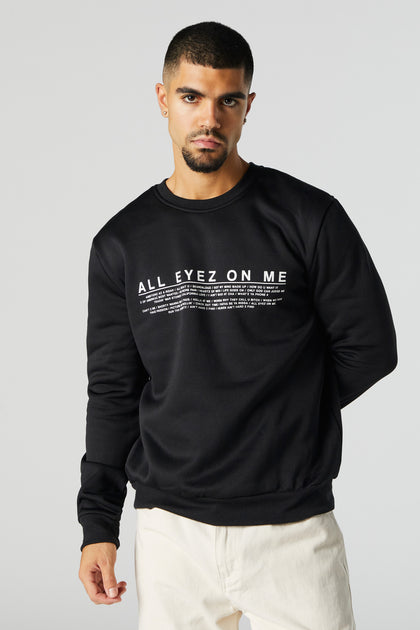Tupac All Eyez On Me Graphic Sweatshirt