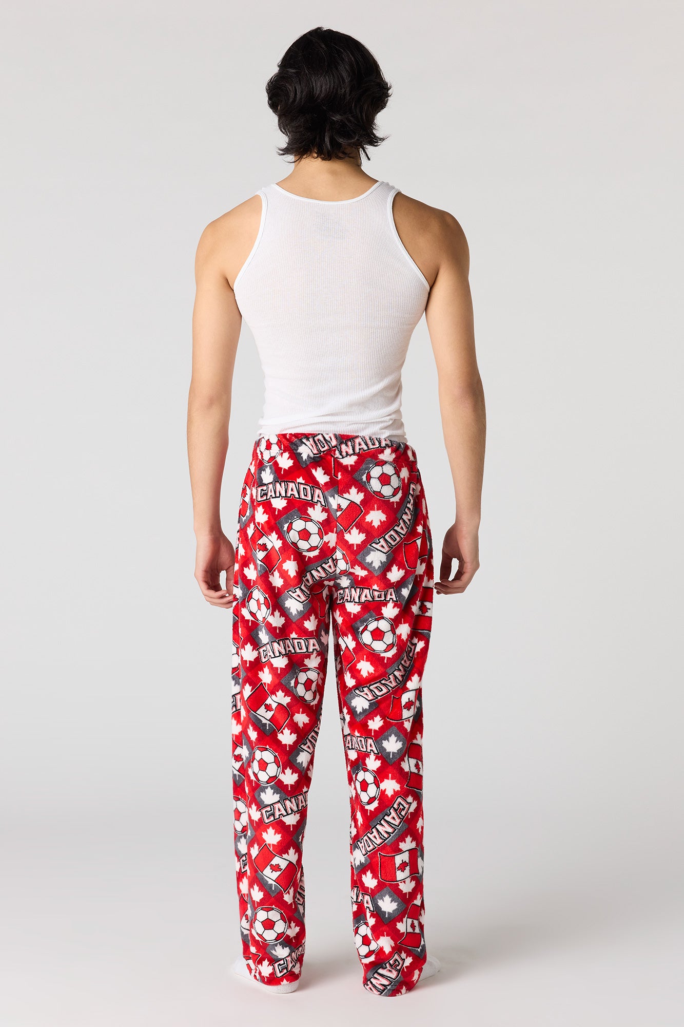 Canada Print Plush Pajama Pant – Urban Planet