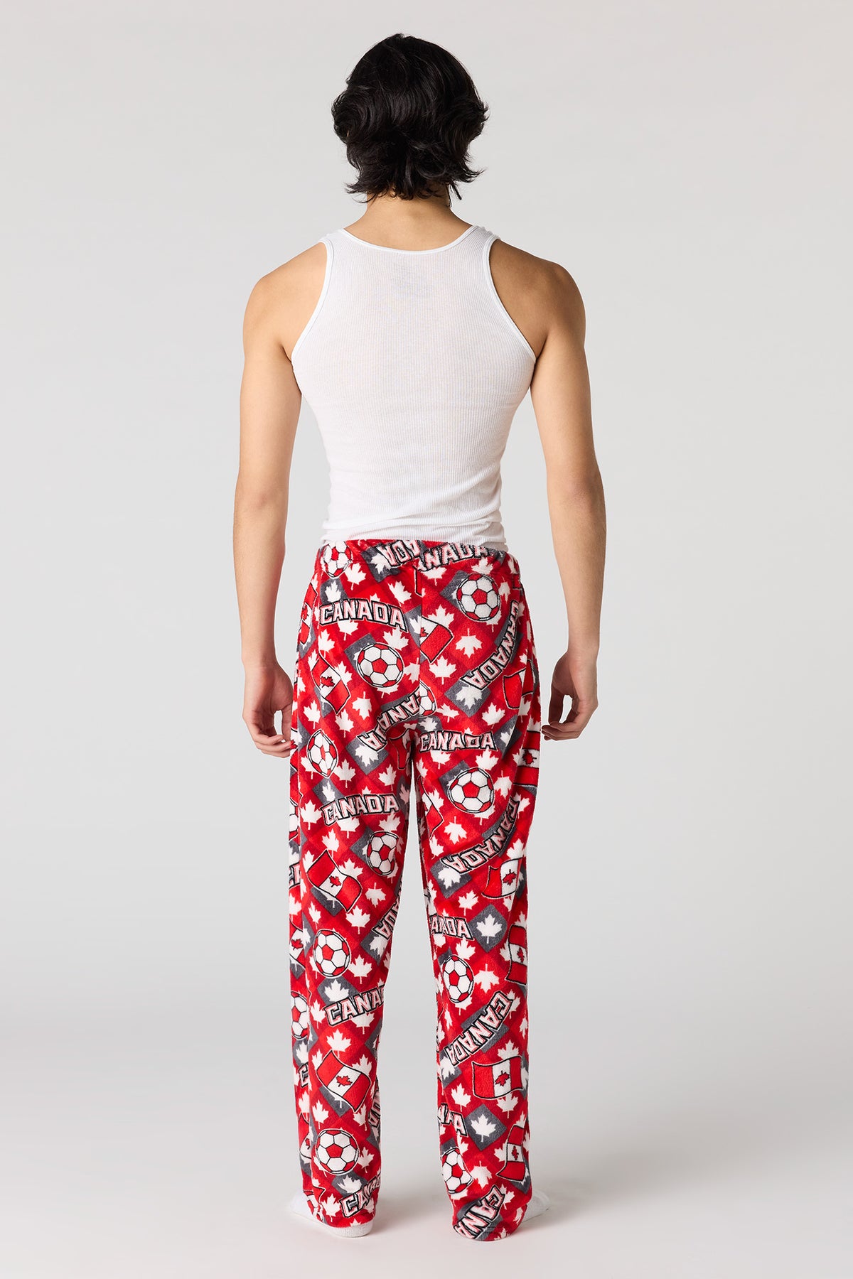 Vue alternative 3. Pantalon de pyjama en peluche à imprimé Canada