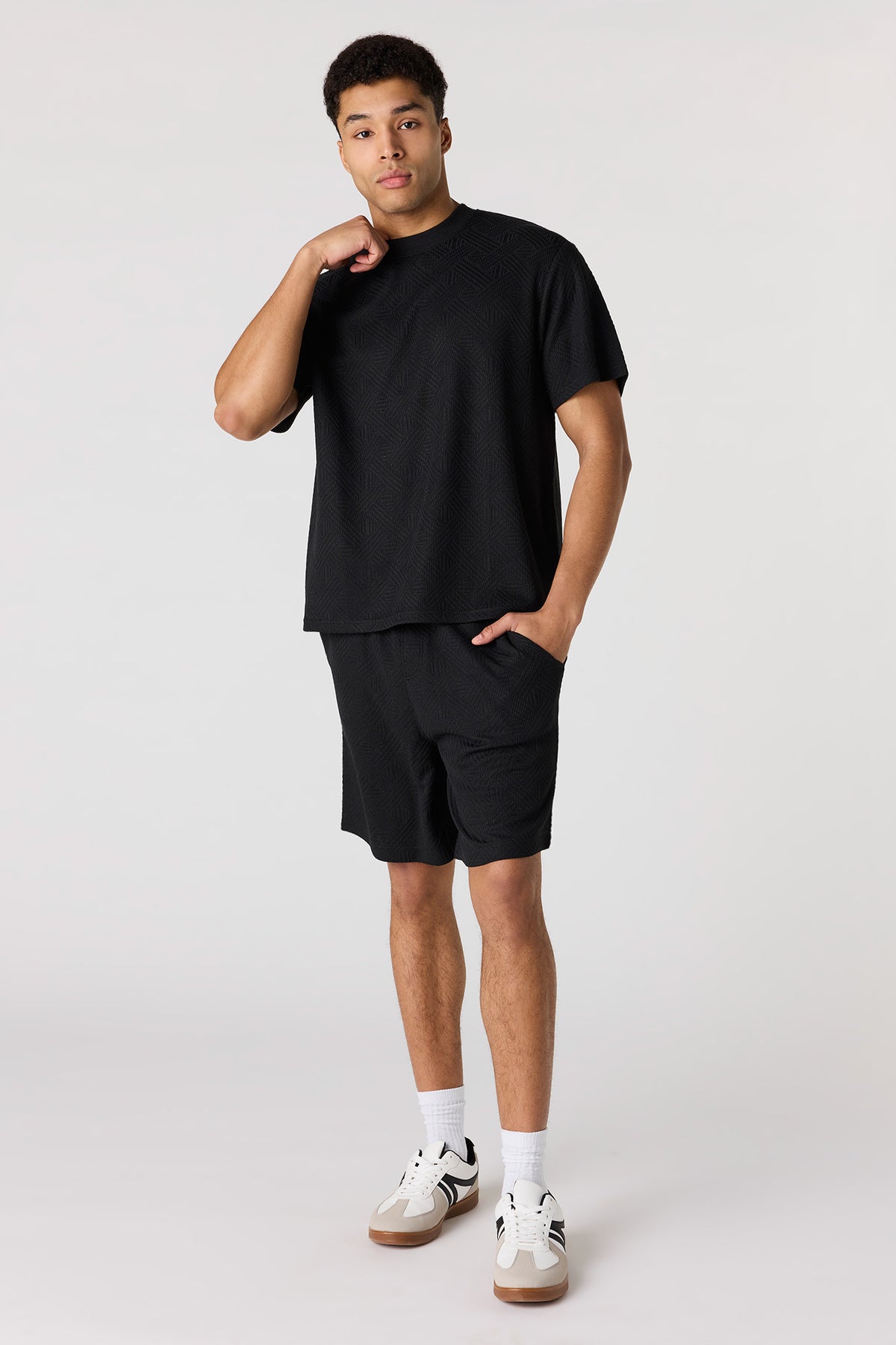 Vue alternative 3. T-shirt texturé