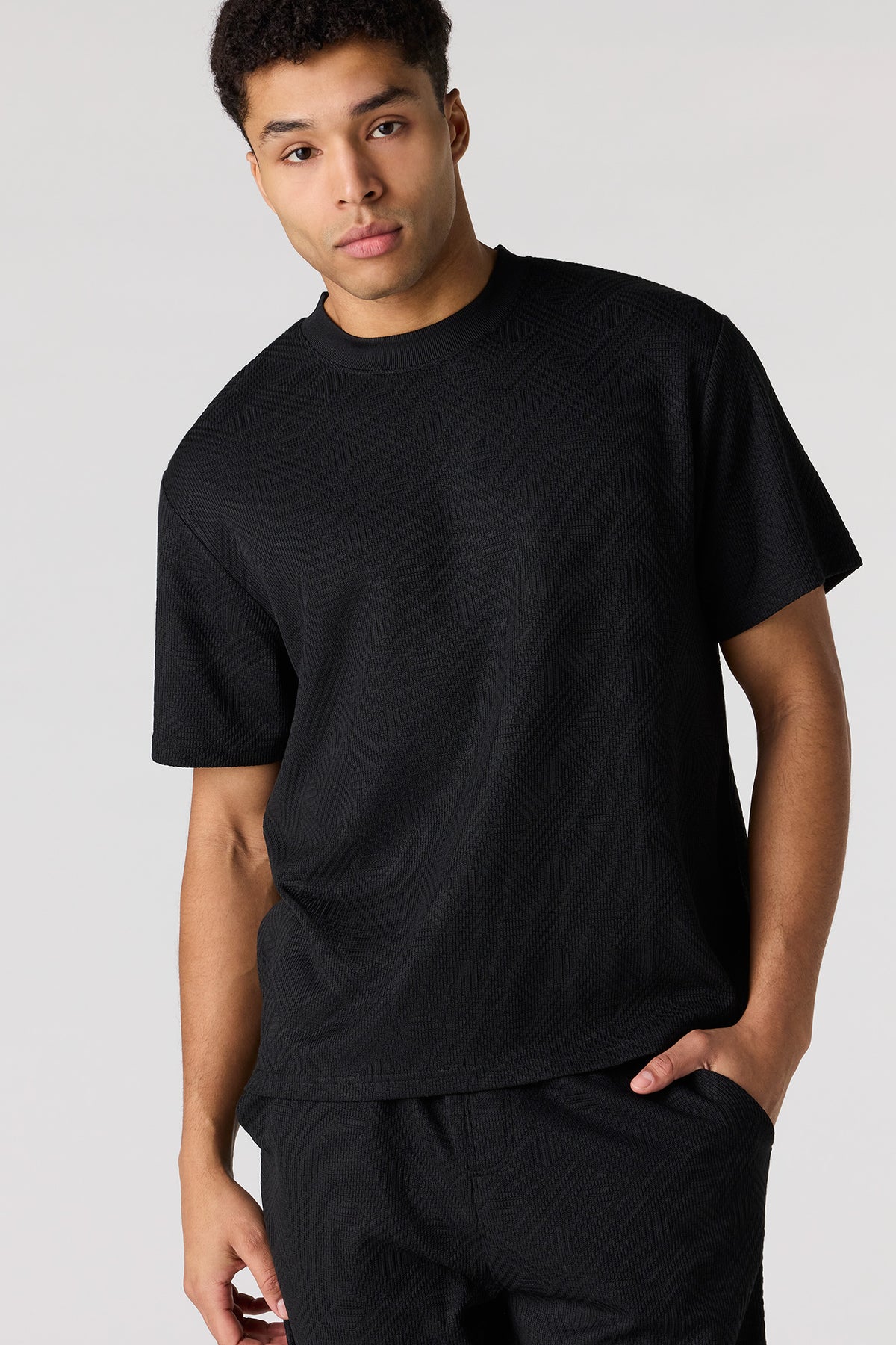 T-shirt texturé