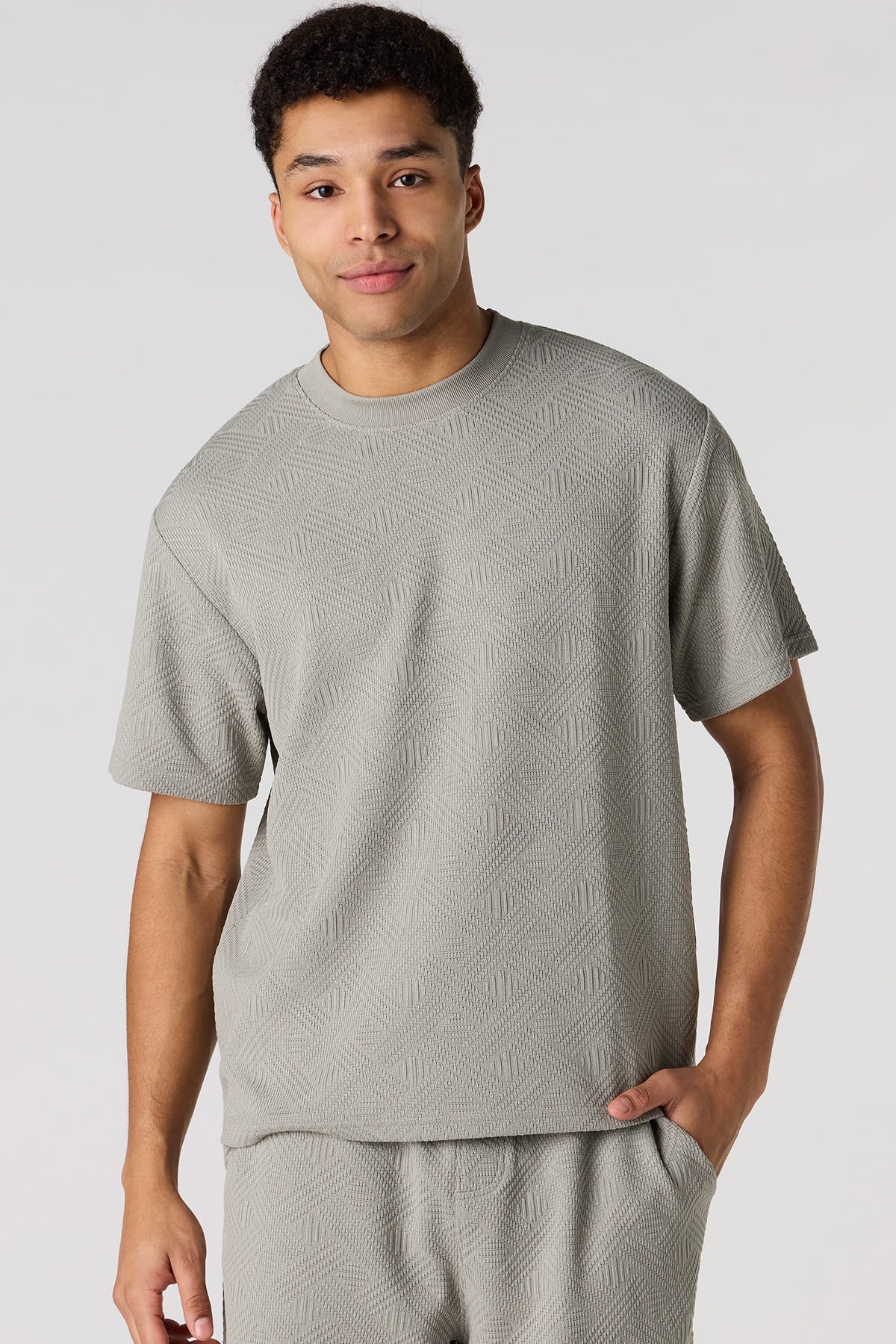 T-shirt texturé