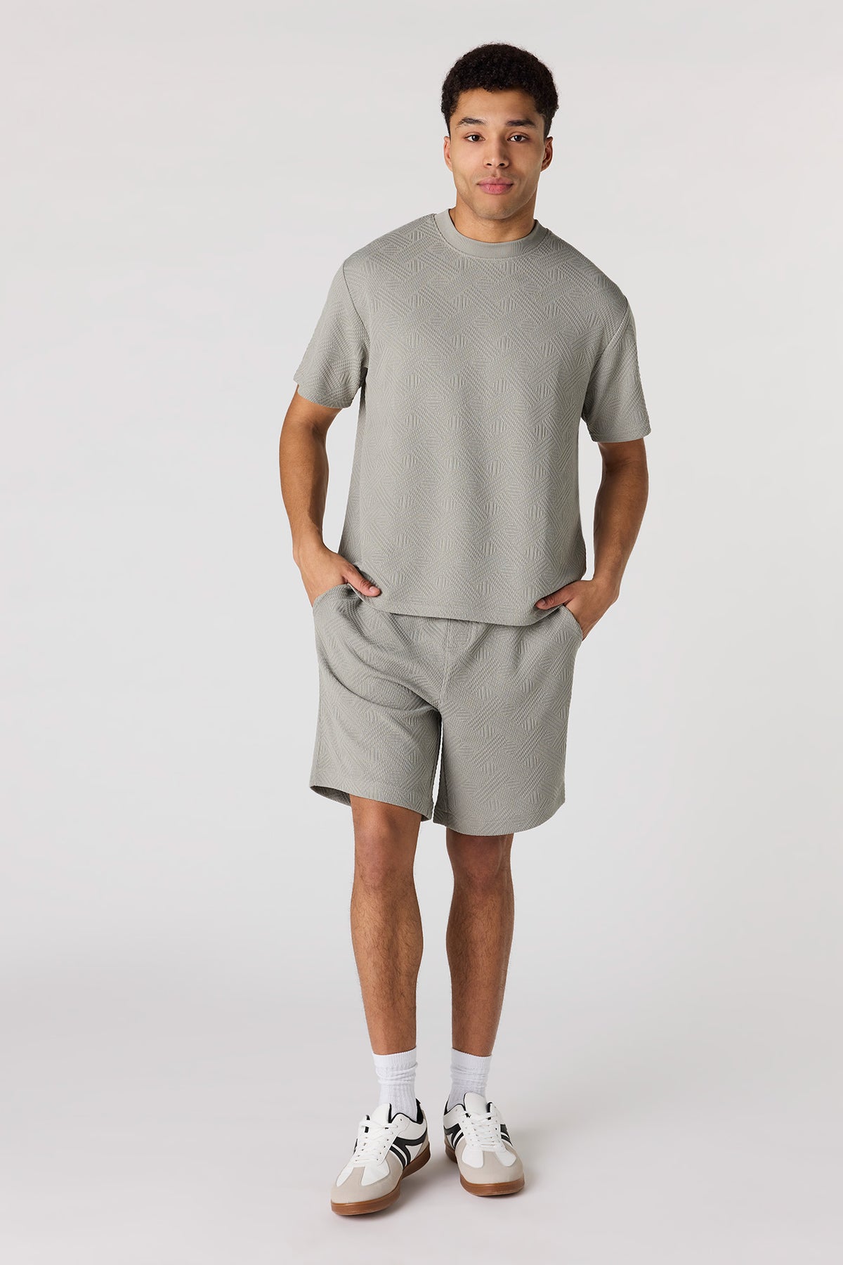 Vue alternative 3. T-shirt texturé