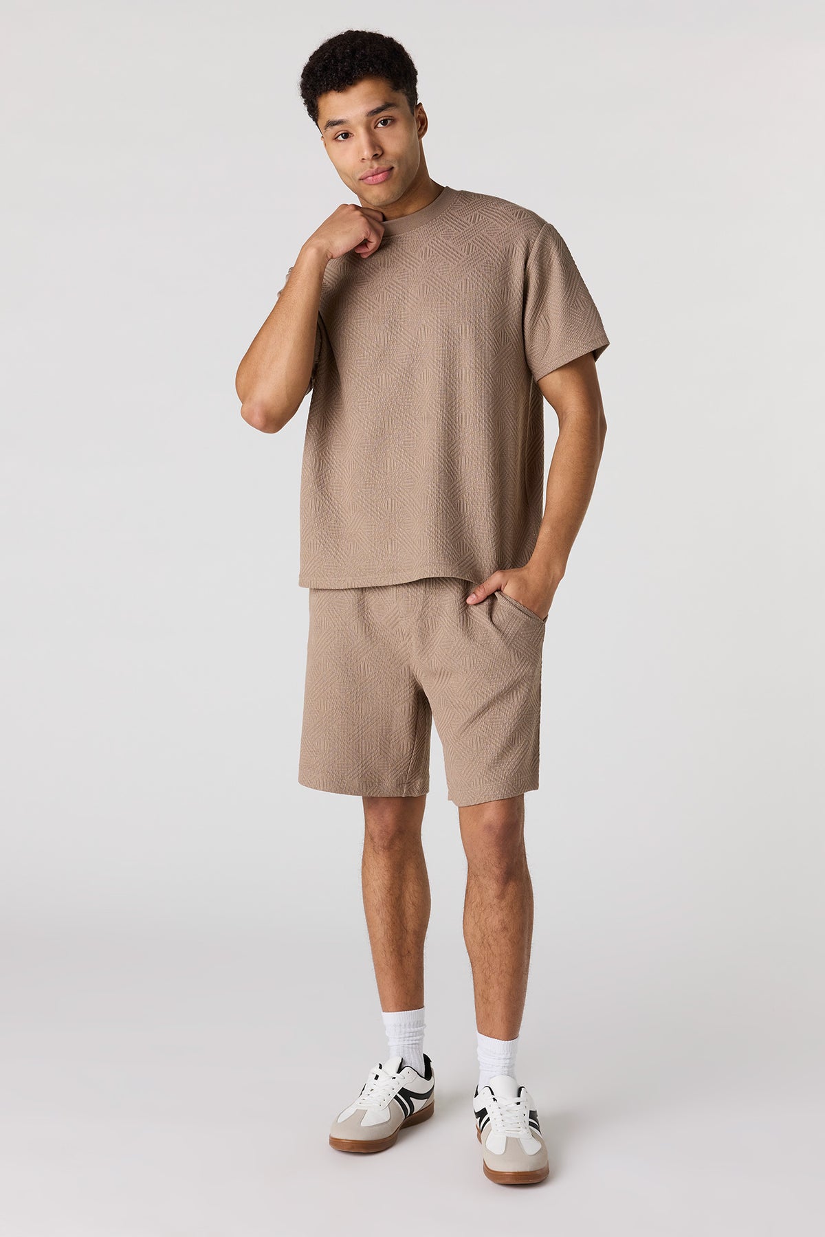 Vue alternative 3. T-shirt texturé