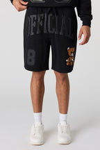 Short en molleton imprimé