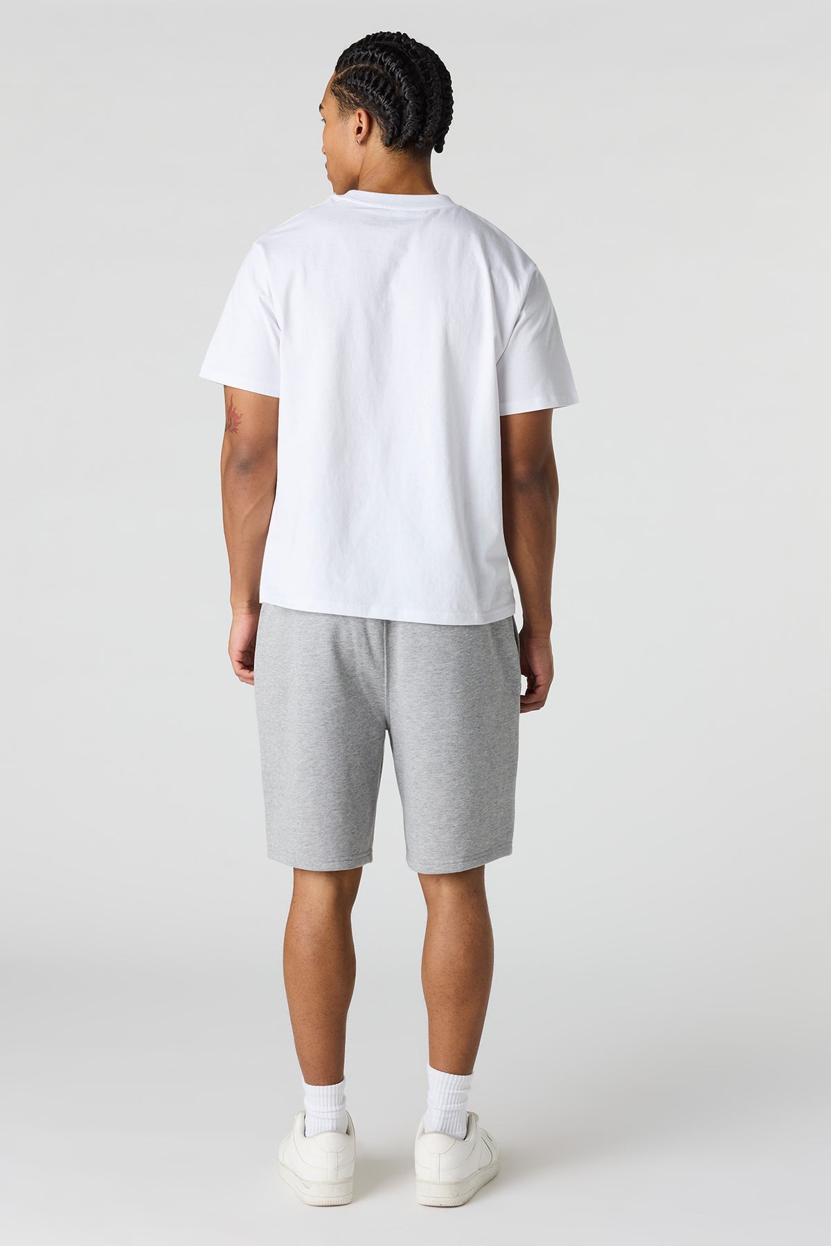 Vue alternative 3. Short en molleton imprimé