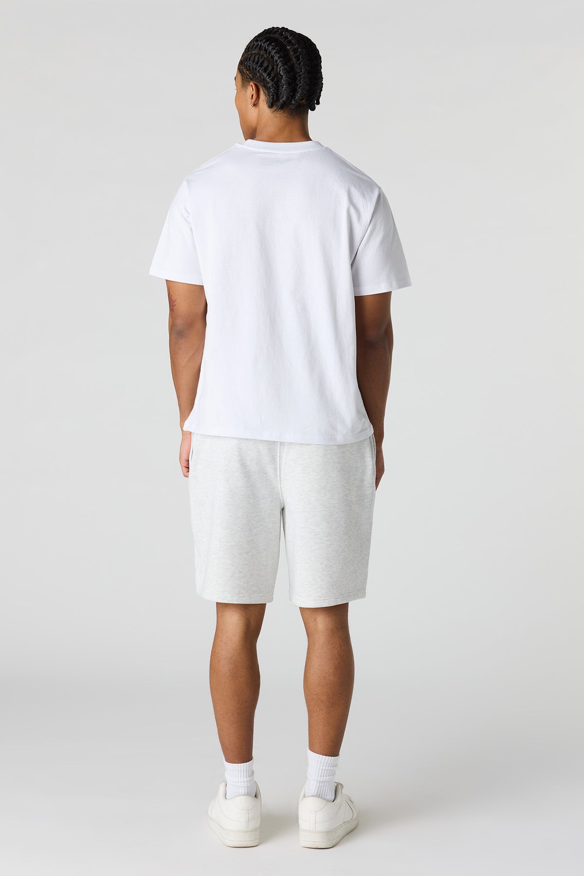 Vue alternative 3. Short en molleton imprimé