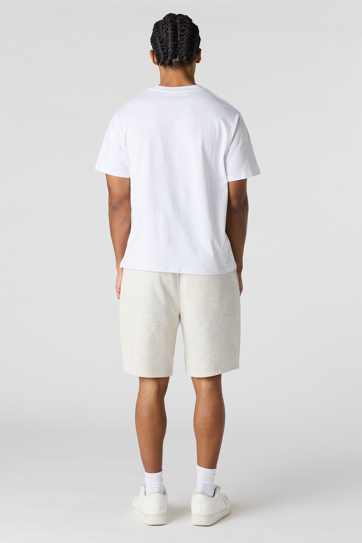 Vue alternative 3. Short en molleton imprimé